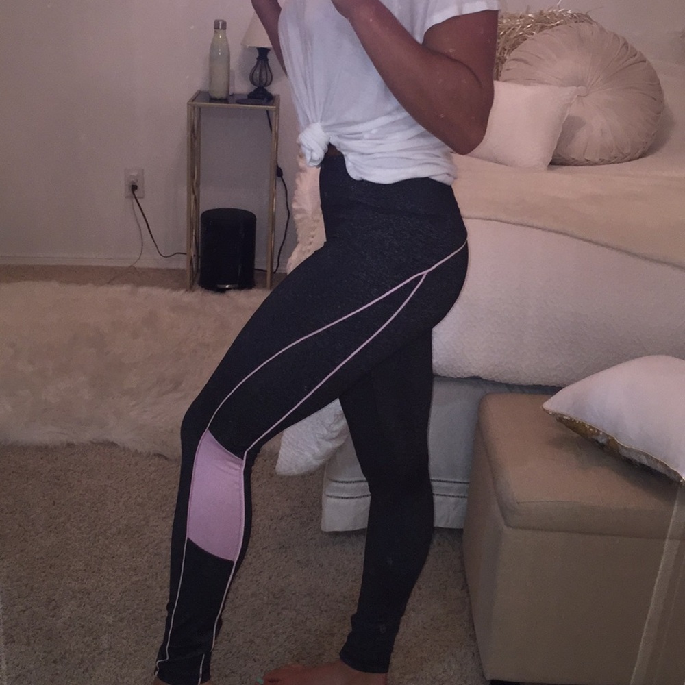 Gray leggings